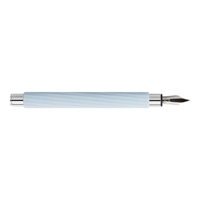 Faber-Castell Ambition Fountain Pen - Italic Ice Blue CT