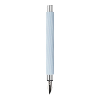 Faber-Castell Ambition Fountain Pen - Italic Ice Blue CT