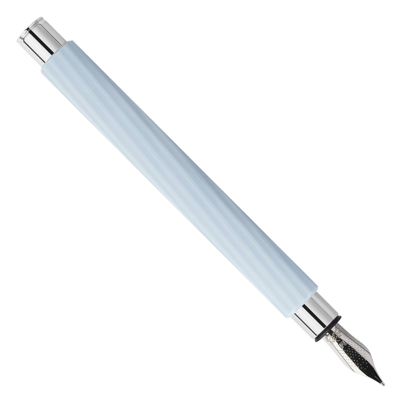 Faber-Castell Ambition Fountain Pen - Italic Ice Blue CT