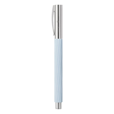 Faber-Castell Ambition Fountain Pen - Italic Ice Blue CT