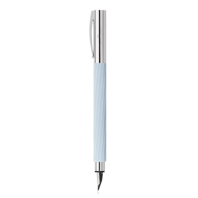 Faber-Castell Ambition Fountain Pen - Italic Ice Blue CT