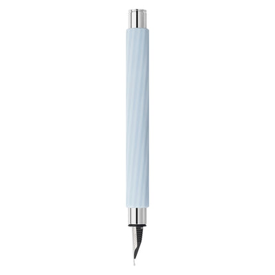 Faber-Castell Ambition Fountain Pen - Italic Ice Blue CT