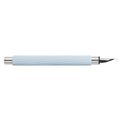 Faber-Castell Ambition Fountain Pen - Italic Ice Blue CT