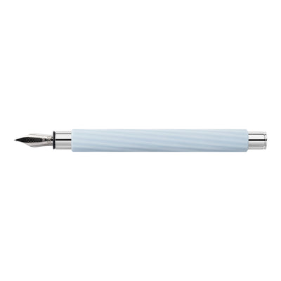 Faber-Castell Ambition Fountain Pen - Italic Ice Blue CT