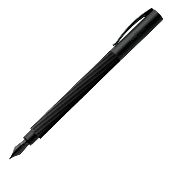 Faber-Castell Ambition Fountain Pen - Obsidian Black BT