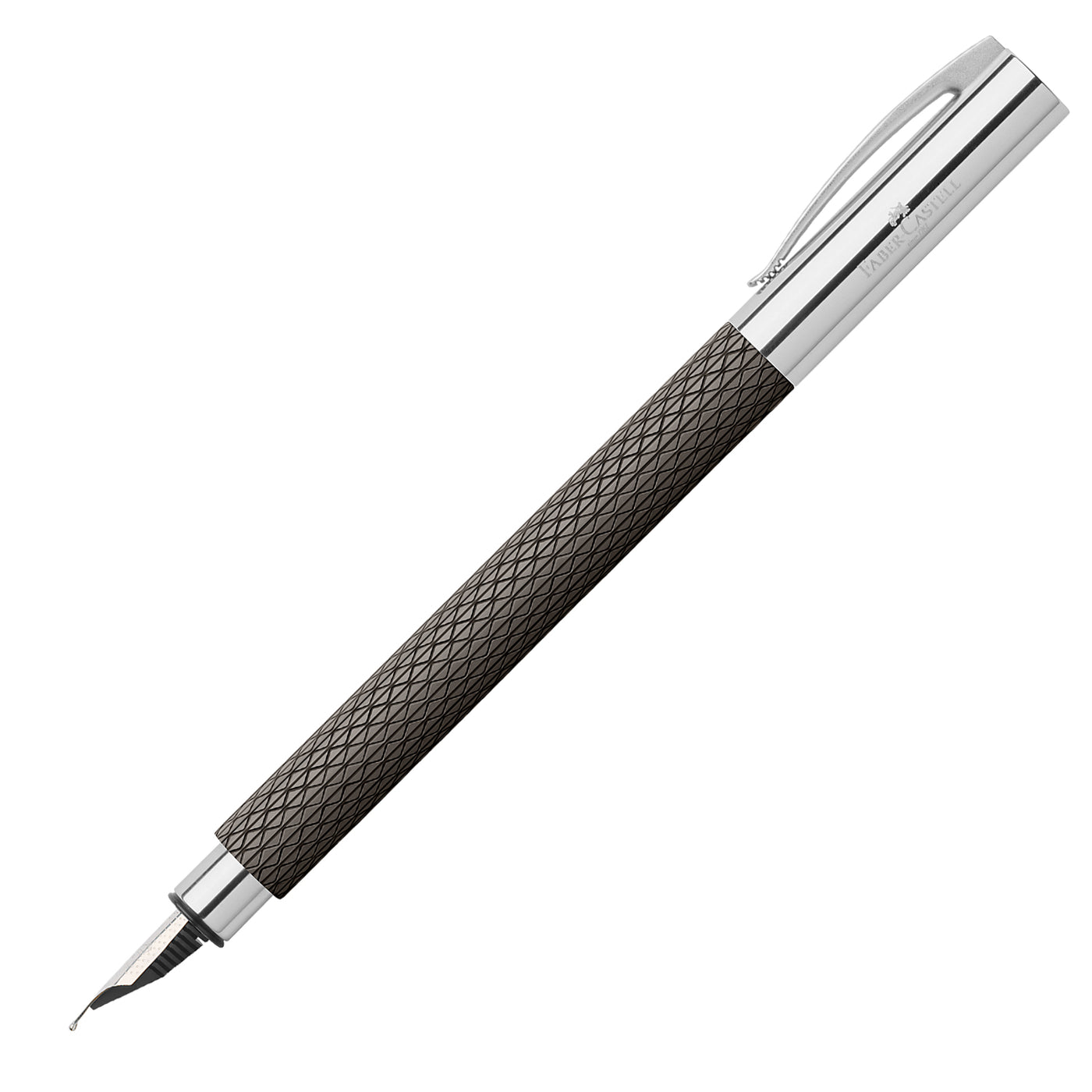 Faber-Castell Ambition Fountain Pen - OpArt Black Sand CT