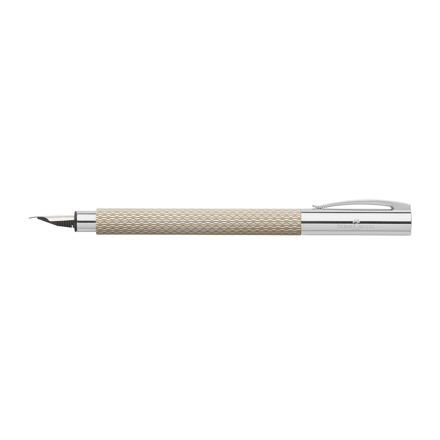 Faber-Castell Ambition Fountain Pen - OpArt White Sand CT
