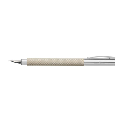 Faber-Castell Ambition Fountain Pen - OpArt White Sand CT