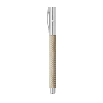 Faber-Castell Ambition Fountain Pen - OpArt White Sand CT