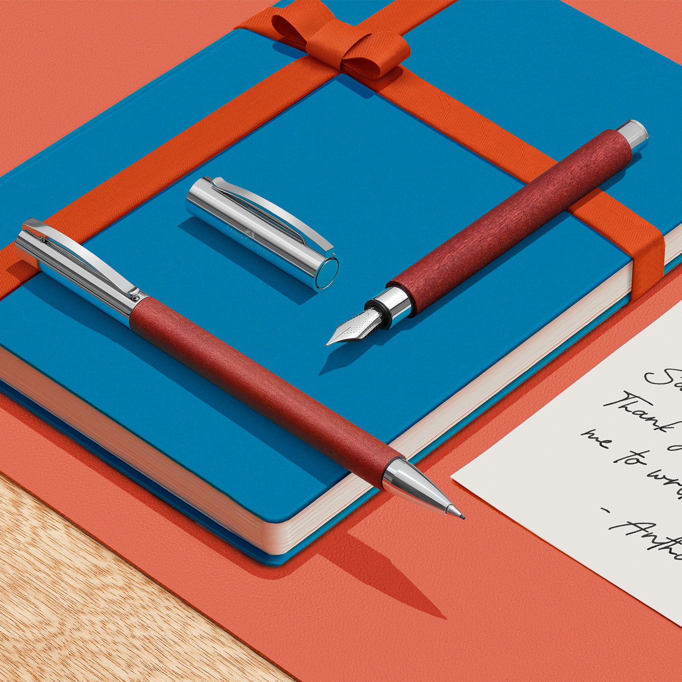 Faber-Castell Ambition Fountain Pen - Pearwood