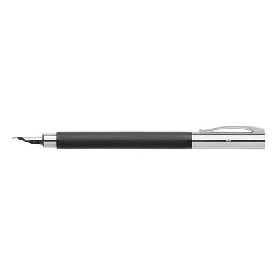 Faber-Castell Ambition Fountain Pen - Resin Black CT