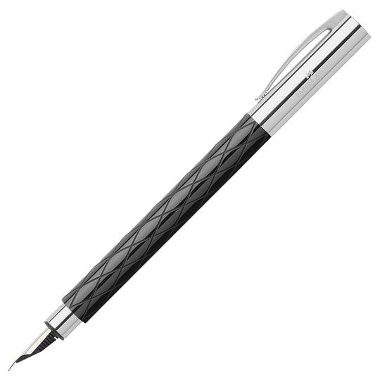 Faber-Castell Ambition Fountain Pen - Rhombus Black