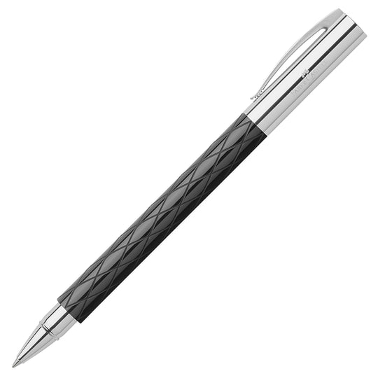 Faber-Castell Ambition Roller Ball Pen - Rhombus Black CT