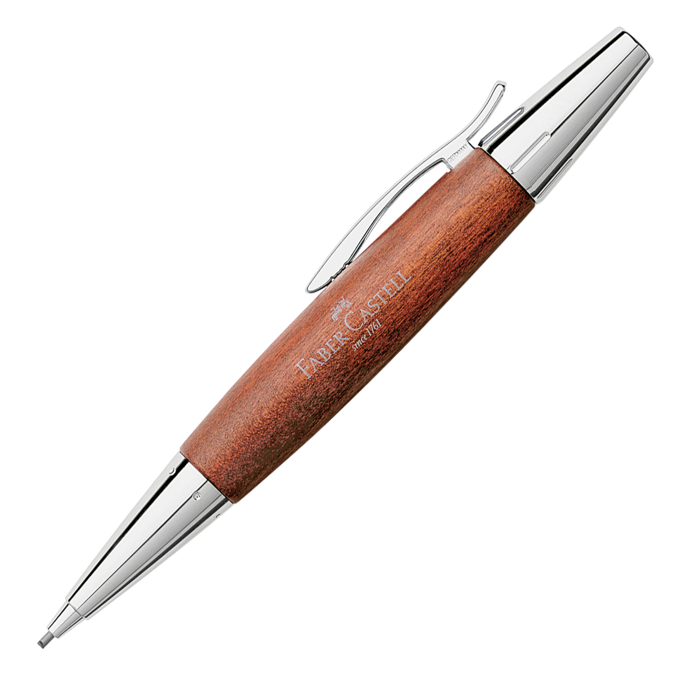 Faber-Castell E-motion 1.4mm Mechanical Pencil - Pearwood Reddish Brown CT