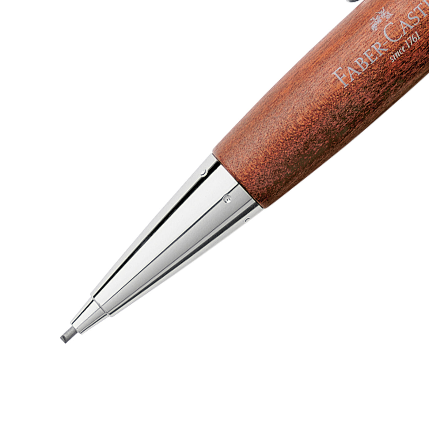 Faber-Castell E-motion 1.4mm Mechanical Pencil - Pearwood Reddish Brown CT