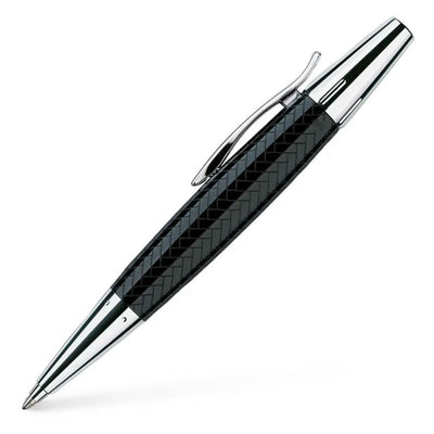 Faber-Castell E-motion Ball Pen - Parquet Black CT