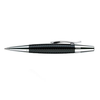 Faber-Castell E-motion Ball Pen - Parquet Black CT