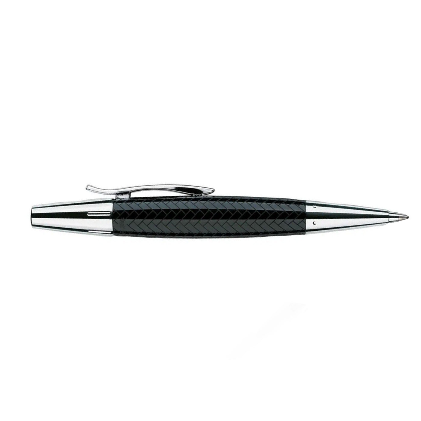 Faber-Castell E-motion Ball Pen - Parquet Black CT