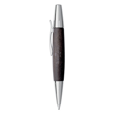Faber-Castell E-motion Ball Pen - Pearwood Black CT