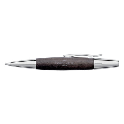 Faber-Castell E-motion Ball Pen - Pearwood Black CT