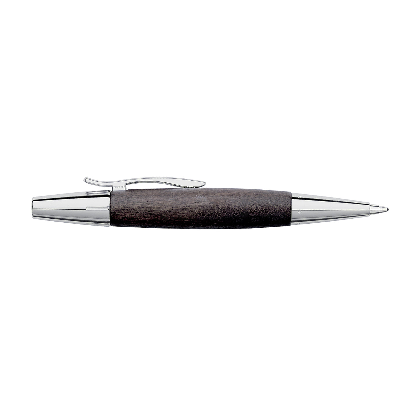 Faber-Castell E-motion Ball Pen - Pearwood Black CT
