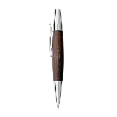 Faber-Castell E-motion Ball Pen - Pearwood Dark Brown CT