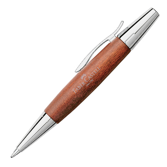 Faber-Castell E-motion Ball Pen - Pearwood Reddish Brown CT