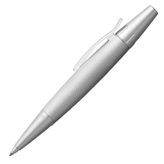 Faber-Castell E-motion Ball Pen - Pure Silver CT