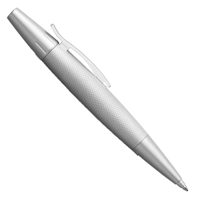 Faber-Castell E-motion Ball Pen - Pure Silver CT