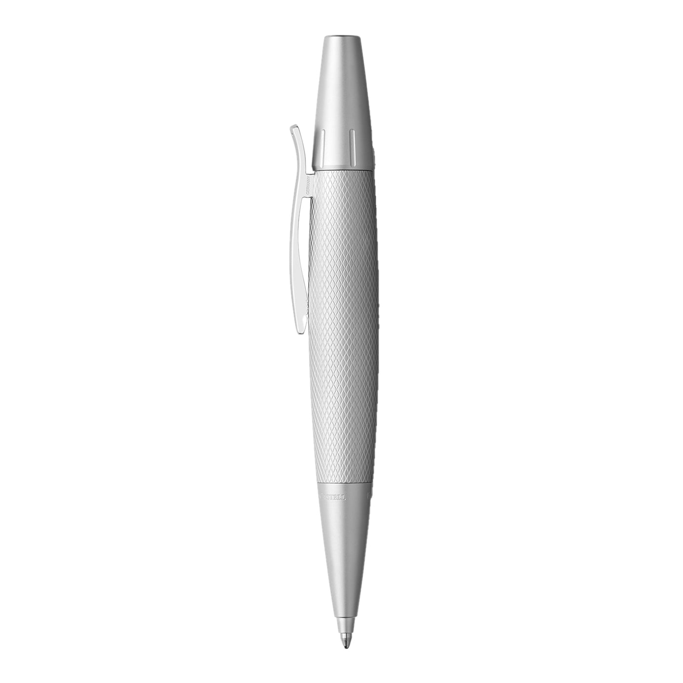 Faber-Castell E-motion Ball Pen - Pure Silver CT