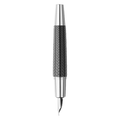 Faber-Castell E-motion Fountain Pen - Parquet Black CT