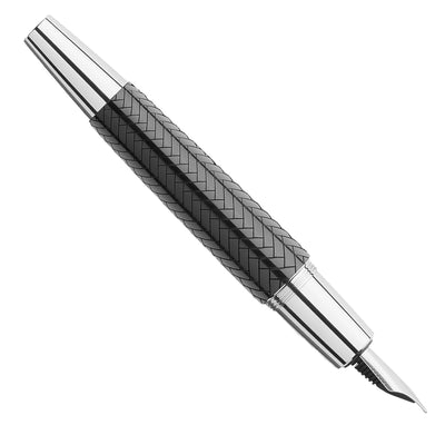Faber-Castell E-motion Fountain Pen - Parquet Black CT
