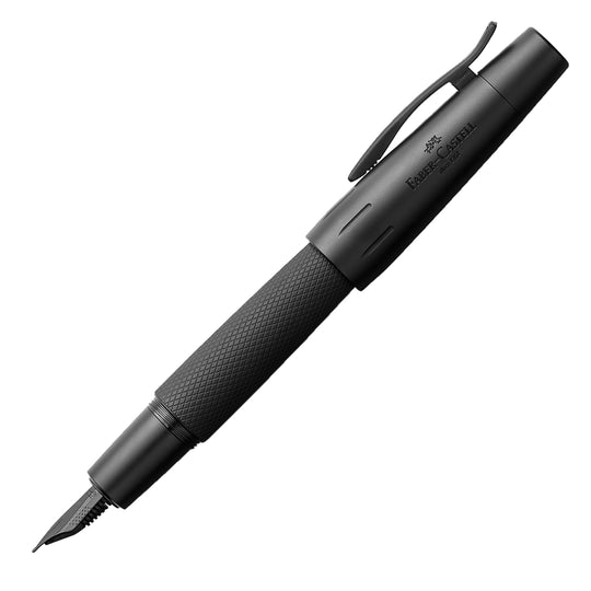 Faber-Castell E-motion Fountain Pen - Pure Black BT