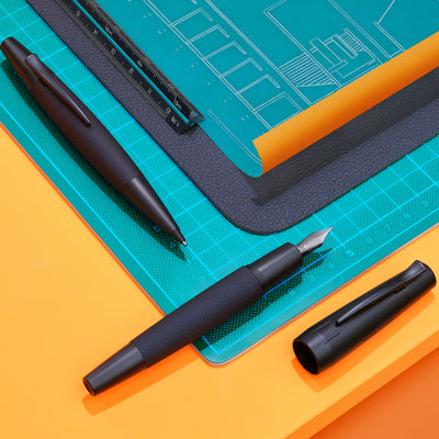 Faber-Castell E-motion Fountain Pen - Pure Black BT