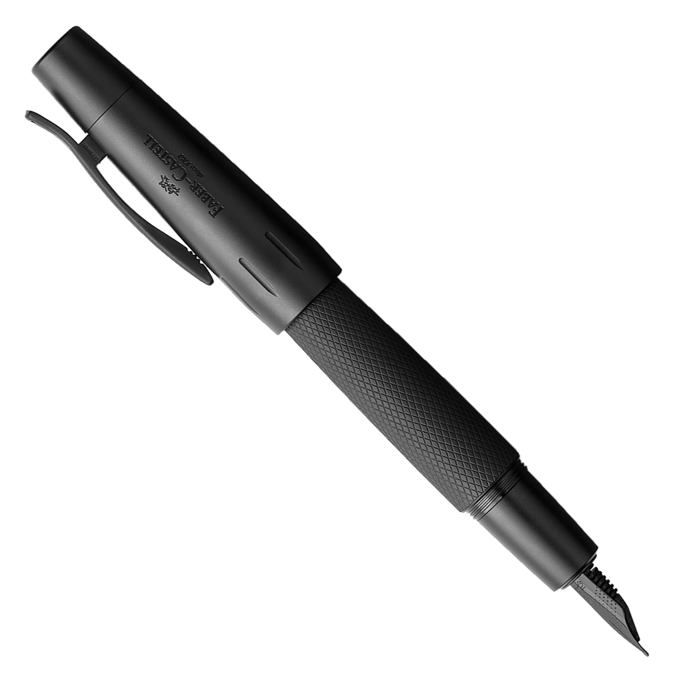 Faber-Castell E-motion Fountain Pen - Pure Black BT