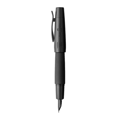 Faber-Castell E-motion Fountain Pen - Pure Black BT