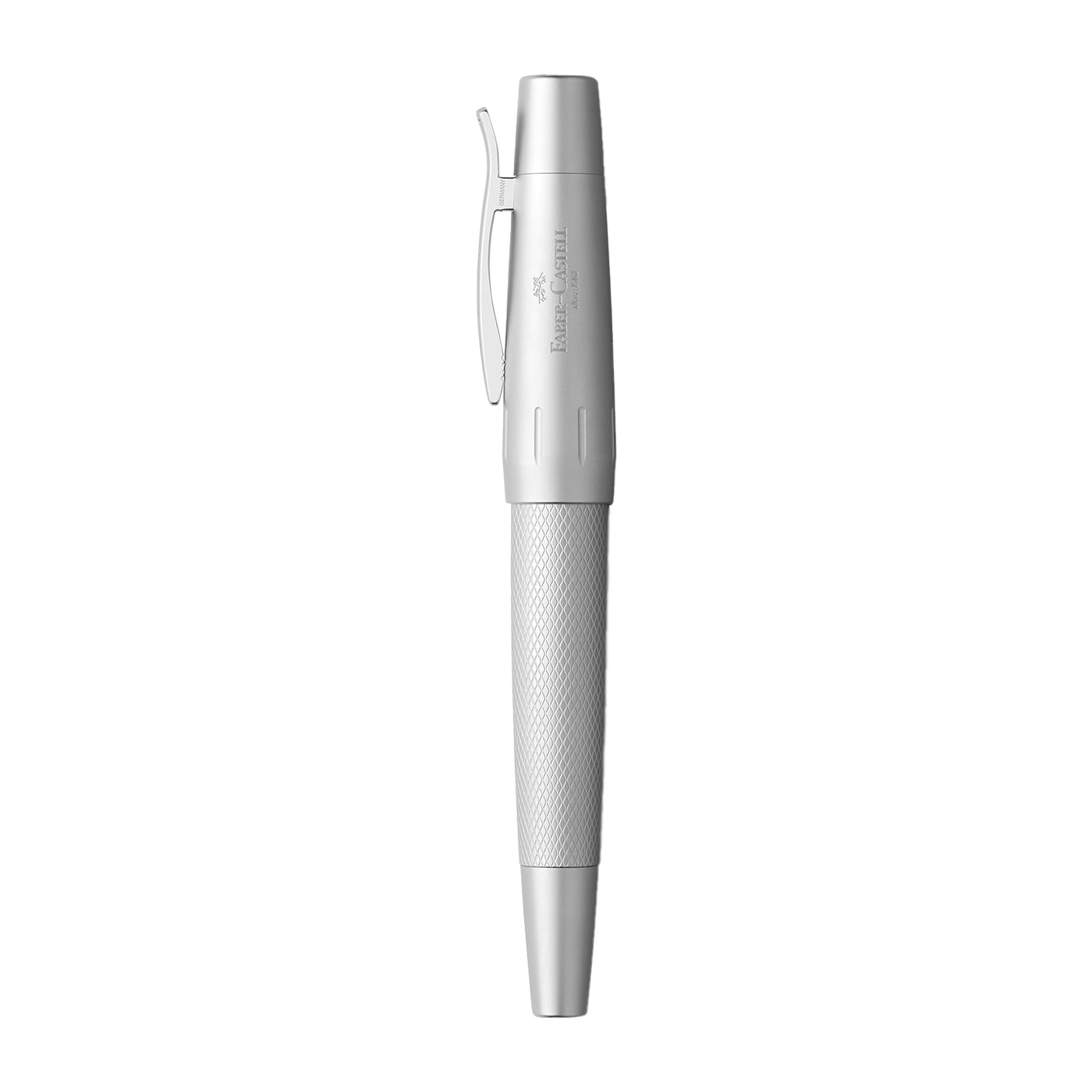 Faber-Castell E-motion Fountain Pen - Pure Silver CT