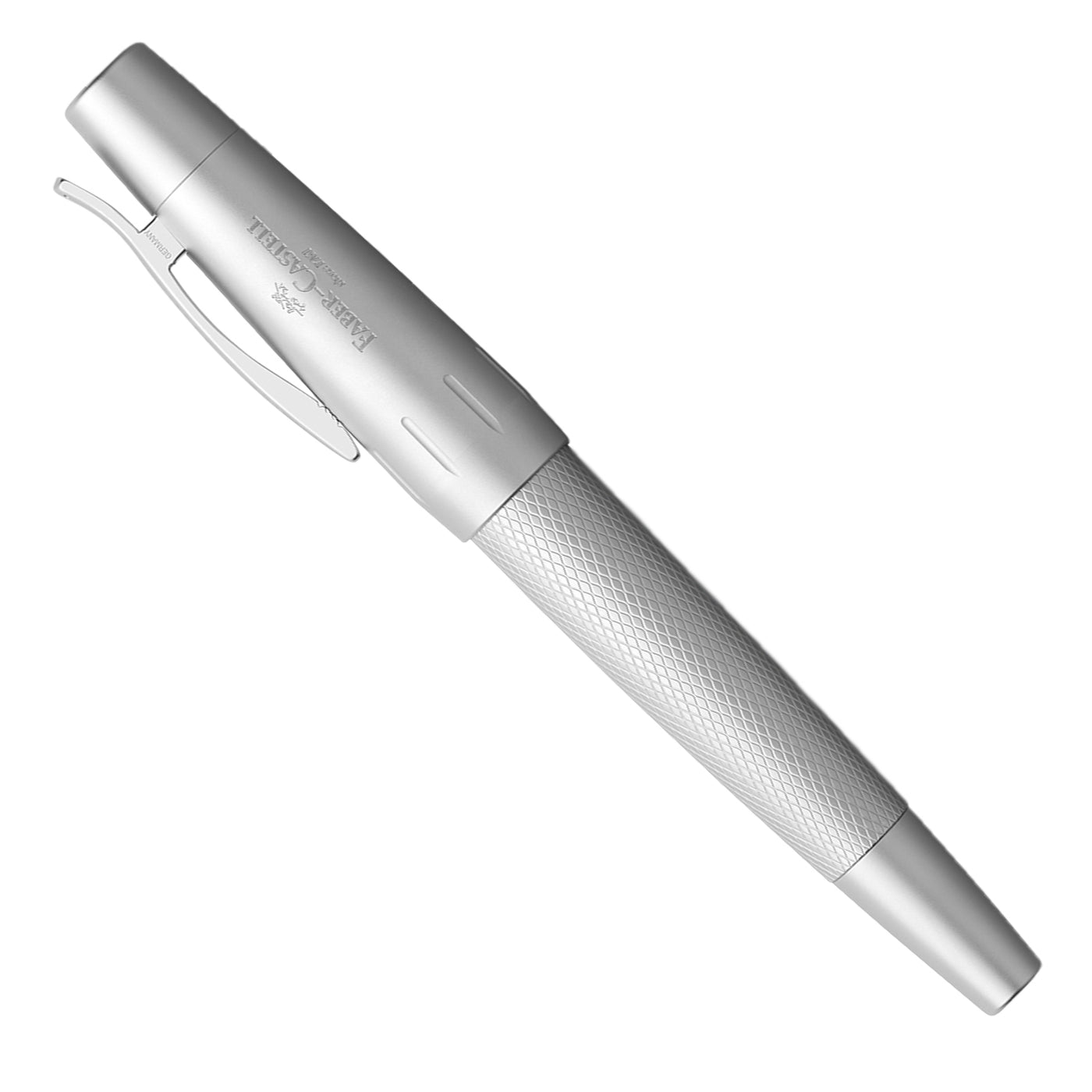 Faber-Castell E-motion Fountain Pen - Pure Silver CT