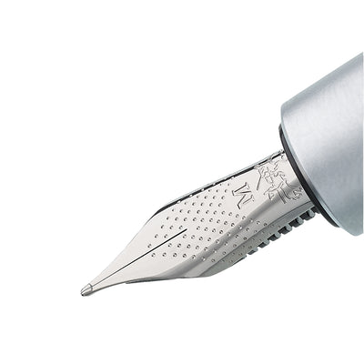 Faber-Castell E-motion Fountain Pen - Pure Silver CT