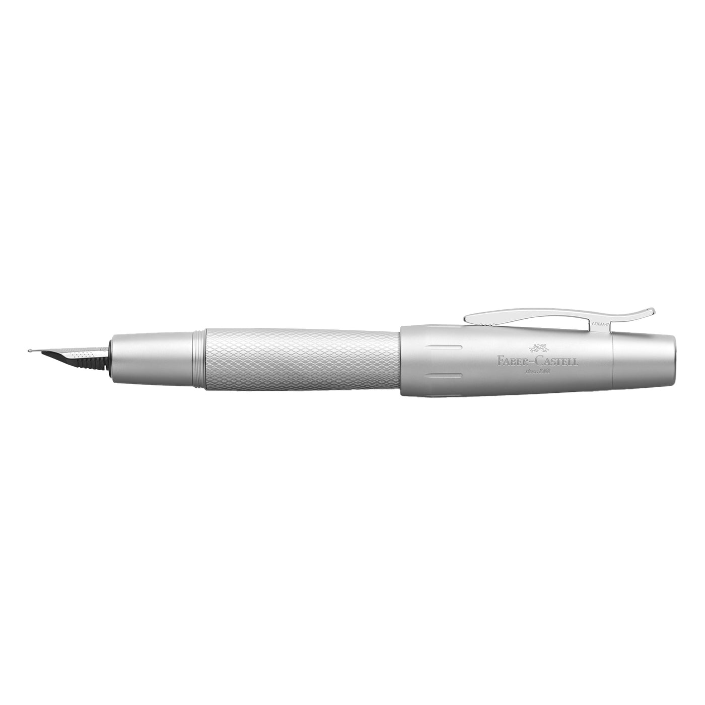 Faber-Castell E-motion Fountain Pen - Pure Silver CT