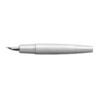 Faber-Castell E-motion Fountain Pen - Pure Silver CT