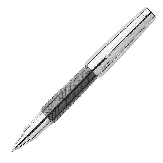 Faber-Castell E-motion Roller Ball Pen - Parquet Black CT