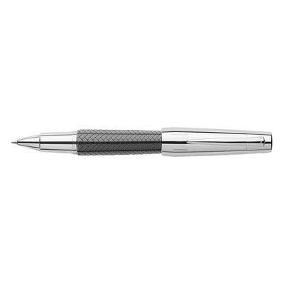 Faber-Castell E-motion Roller Ball Pen - Parquet Black CT