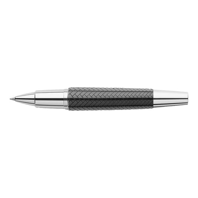 Faber-Castell E-motion Roller Ball Pen - Parquet Black CT