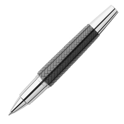Faber-Castell E-motion Roller Ball Pen - Parquet Black CT