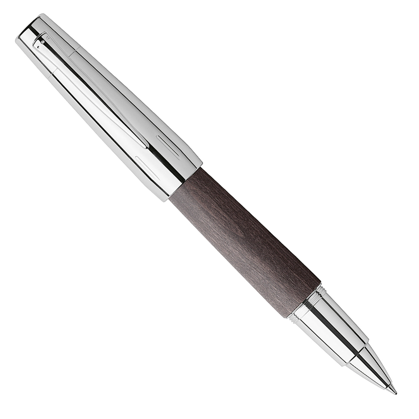 Faber-Castell E-motion Roller Ball Pen - Pearwood Black CT