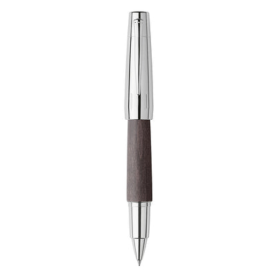 Faber-Castell E-motion Roller Ball Pen - Pearwood Black CT