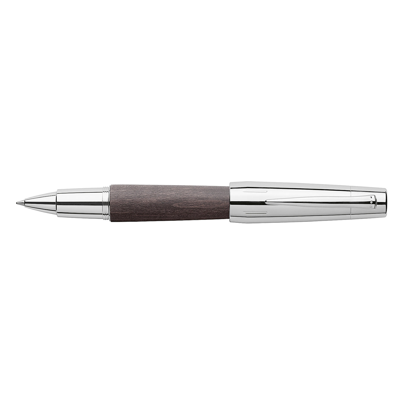 Faber-Castell E-motion Roller Ball Pen - Pearwood Black CT