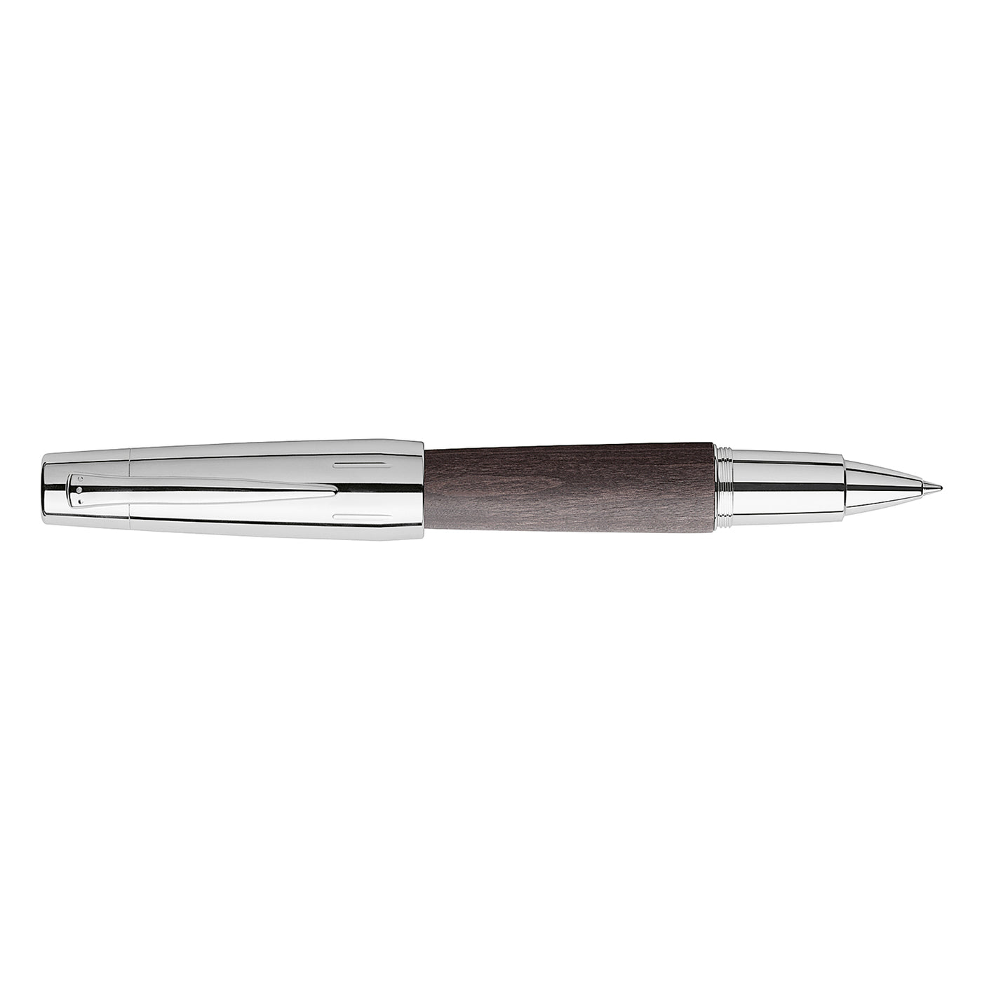 Faber-Castell E-motion Roller Ball Pen - Pearwood Black CT