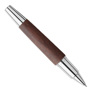 Faber-Castell E-motion Roller Ball Pen - Pearwood Dark Brown CT
